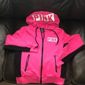 PINK zip up hoodie!